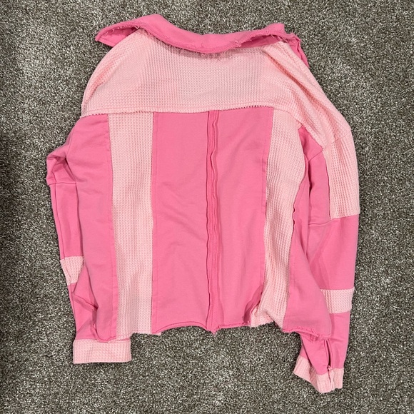 Pink POL shacket - Picture 3 of 3